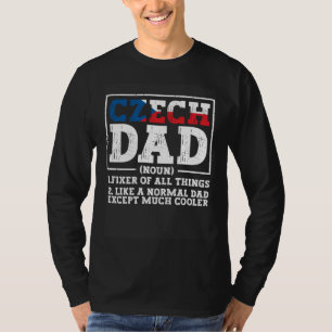 Tsjechische papa wortels Tsjechische Republiek Erf T-shirt