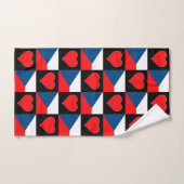 Tsjechische pride handdoek (Handdoek)