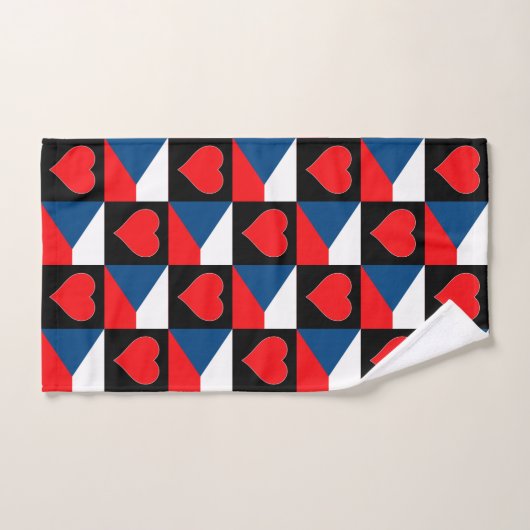 Tsjechische pride handdoek (Handdoek)