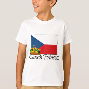 Tsjechische prinses t-shirt