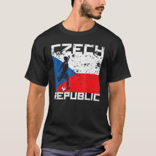 Tsjechische Republiek Football Soccer Fan Jersey F T-shirt
