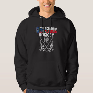 Tsjechische Republiek IJshockeyfans   Tsjechisch H Hoodie