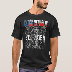 Tsjechische Republiek IJshockeyfans Tsjechisch Ho T-shirt
