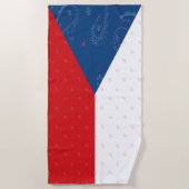 Tsjechische Republiek: Kokenband Strandlaken (Voorkant)