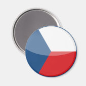 tsjechische republiek magneet (Voorkant / Achterkant)