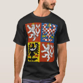Tsjechische Republiek product Bohemian Lion Coat o T-shirt (Voorkant)