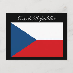 Tsjechische Republiek Vlag - Ceska Republika Briefkaart