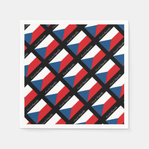 Tsjechische Republiek Vlag - Ceska Republika Servet
