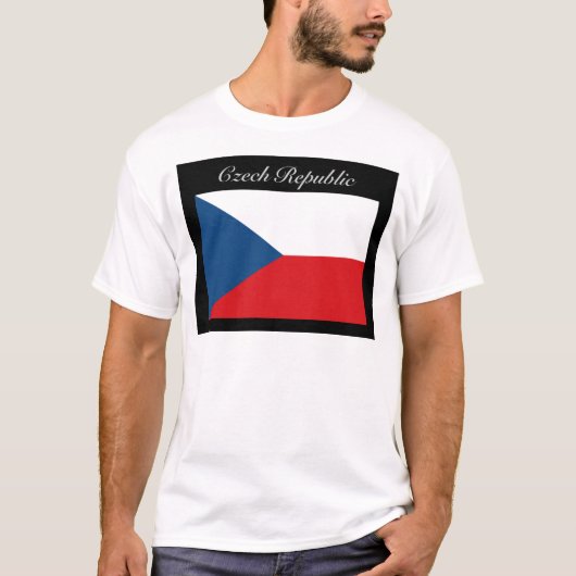 Tsjechische Republiek Vlag - Ceska Republika T-shirt (Voorkant)