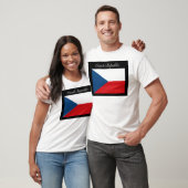 Tsjechische Republiek Vlag - Ceska Republika T-shirt (Unisex)