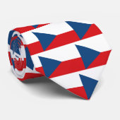 Tsjechische Republiek Vlag CZ Stropdas (Opgerold)