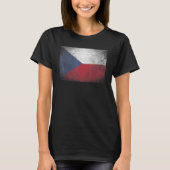 Tsjechische Republiek Vlag Pride Country Home Matc T-shirt (Voorkant)