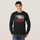 Tsjechische Republiek Vlag Pride Country Home Matc T-shirt (Voorkant volledig)
