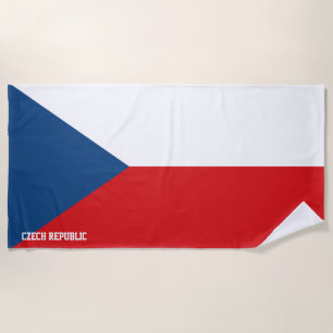 Tsjechische Republiek Vlag Splendid Patriotic Strandlaken
