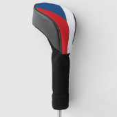 Tsjechische Republiek Vlag Tsjechisch Patriottisch Golfheadcover (Schuin)