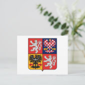 Tsjechische Republiek wapenstilstand Briefkaart (Staand voorkant)