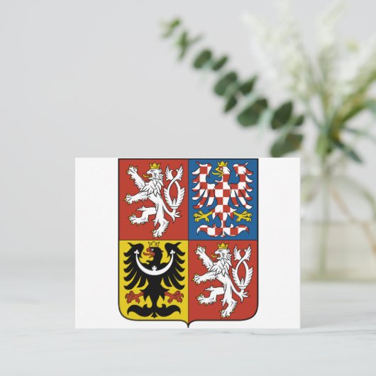 Tsjechische Republiek wapenstilstand CZ Briefkaart (Staand voorkant)