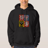 Tsjechische Republiek wapenstilstand CZ Hoodie (Voorkant)