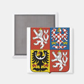 Tsjechische Republiek Wapenstilstand Magneet (Voorkant / Achterkant)