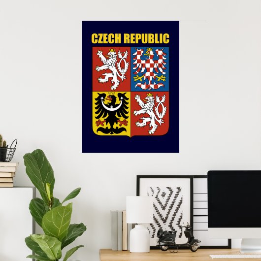 Tsjechische Republiek wapenstilstand Poster (Thuiskantoor)