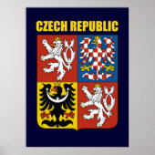 Tsjechische Republiek wapenstilstand Poster (Voorkant)
