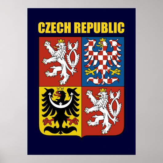Tsjechische Republiek wapenstilstand Poster (Voorkant)
