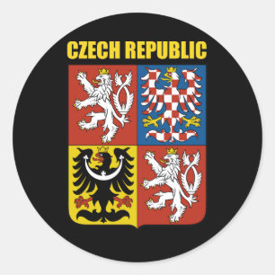 Tsjechische Republiek wapenstilstand Ronde Sticker