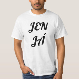Tsjechische tekst jen já | Alleen mij T-shirt