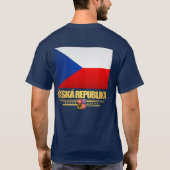 Tsjechische trots t-shirt (Achterkant)