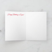 Tsjechische verjaardag kaart (Binnen)