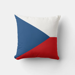 Tsjechische vlag Amerikaanse MoJo kussen