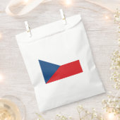Tsjechische vlag bedankzakje (Geknipt)