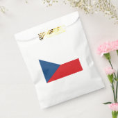 Tsjechische vlag bedankzakje (Gezegeld)