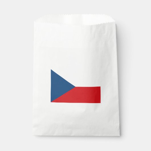 Tsjechische vlag bedankzakje (Voorkant)