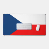 Tsjechische vlag bureaumat (Keyboard & Muis)