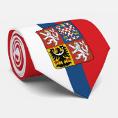 Tsjechische vlag en Tsjechische Republiek, handel Stropdas (Opgerold)