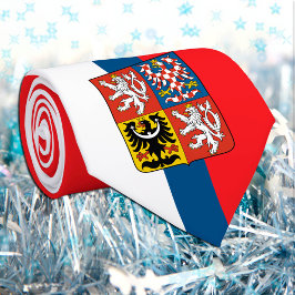 Tsjechische vlag en Tsjechische Republiek, handel  Stropdas