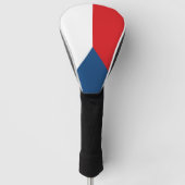 Tsjechische vlag golfheadcover (Voorkant)