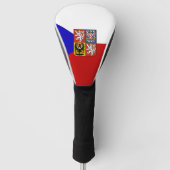 Tsjechische vlag golfheadcover (Voorkant)