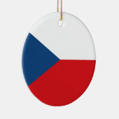 Tsjechische vlag keramisch ornament (Rechts)