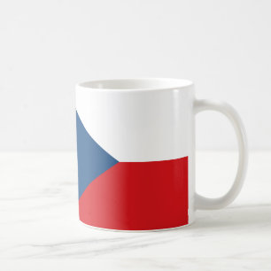 Tsjechische Vlag Keramische Mok