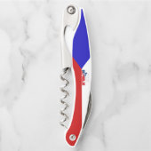 Tsjechische vlag kurkentrekker (Voorkant)