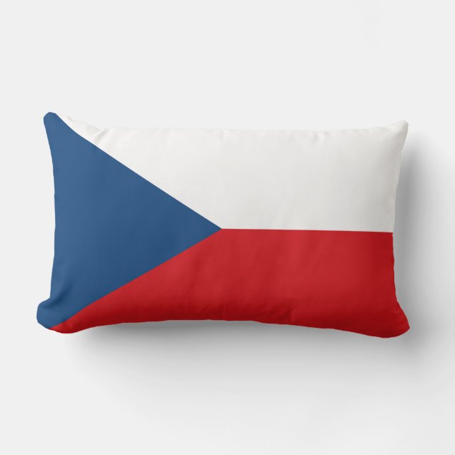 Tsjechische vlag kussen (Voorkant)