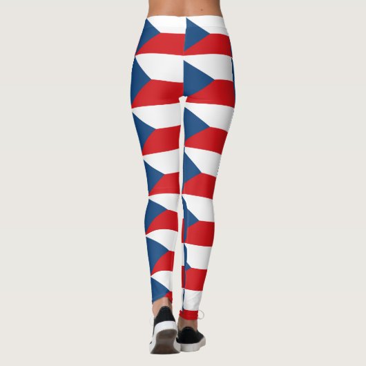 Tsjechische vlag leggings (Achterkant)