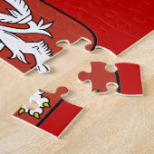 Tsjechische vlag legpuzzel (Zijkant)
