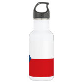Tsjechische vlag Liberty Bottle Waterfles (Voorkant)