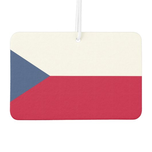 Tsjechische vlag luchtverfrisser (Achterkant)