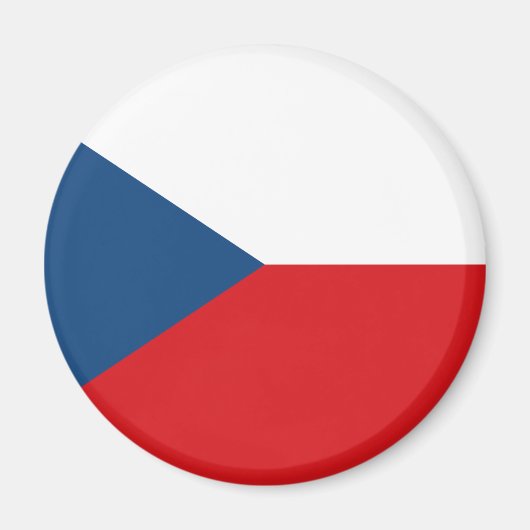 Tsjechische vlag magneet (Voorkant)