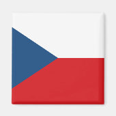 Tsjechische vlag magneet (Voorkant)
