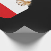 tsjechische vlag pembroke Welsh corgi dog in pocke Cadeaupapier (Hoek)